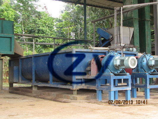 Chaîne de production d'amidon de manioc de grande capacité lavage rotatoire de palette d'émoi pour l'industrie alimentaire