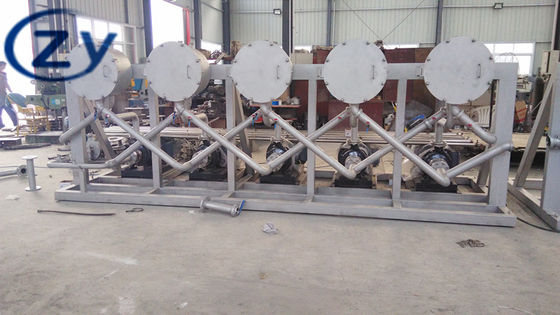 Acier inoxydable 304 Multicyclone d'installation de fabrication d'amidon de manioc de raffinage