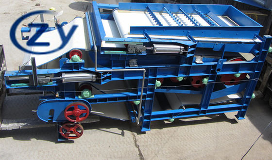 Filtre-presse de asséchage de ceinture de machine de développement de farine de manioc de fibre 380v 50hz