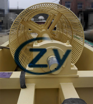 Matériel d'acier au carbone de machine à laver de manioc de tambour rotatoire   Contrôle électrique automatique