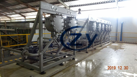 Machines de Refinng de boue de machine de développement d'amidon de manioc d'unité de Multicyclone