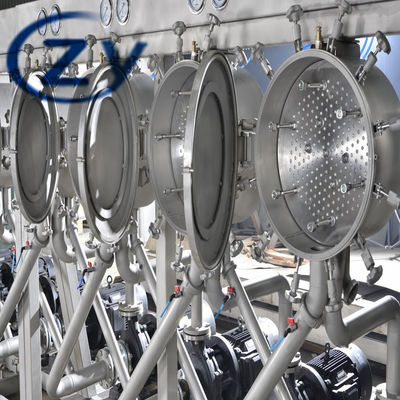 Automatisation de l'industrie alimentaire Ligne de production de fécule de pommes de terre de 10 à 50 t/h Capacité