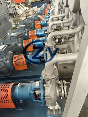 Boîte de vitesses de la pompe centrifuge à tête Montage vertical 3600 tours par minute Vitesse 250 ° F Plage de température