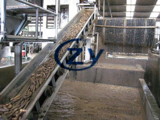 Machine de développement d'amidon de manioc d'acier inoxydable/machines de lavage de manioc