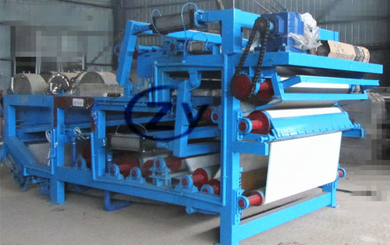 Machines de asséchage 10 de presse de ceinture de fibre fraîche de tapioca - 20t/H 380v 50hz