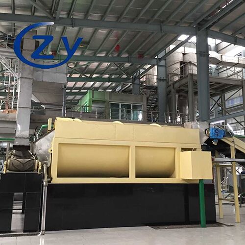 Peeler à tambour rotatif haut de gamme: conception contre courant pour un nettoyage complet des tubercules et une pureté de la matière première