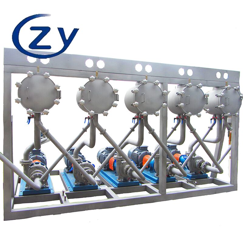 Système multicyclonique d'amidon à haute performance pour un déshydratation et une purification efficaces dans les lignes de transformation des tubercules