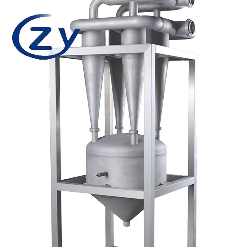 Desander à haut rendement contrôlé par PLC idéal pour la séparation des impuretés fines dans la fabrication d'amidon