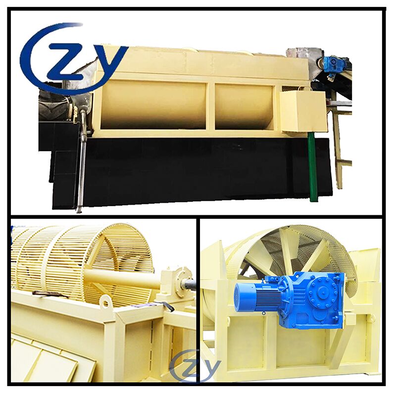 Peelers rotatifs à grande capacité conçus pour laver efficacement et délimiter soigneusement le manioc