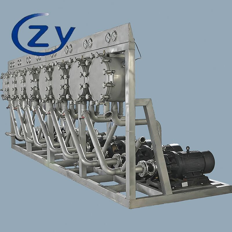 Équipement de lavage hydrocylonique à base d'amidon de manioc en acier inoxydable complet pour le raffinage de l'amidon et la séparation des protéines