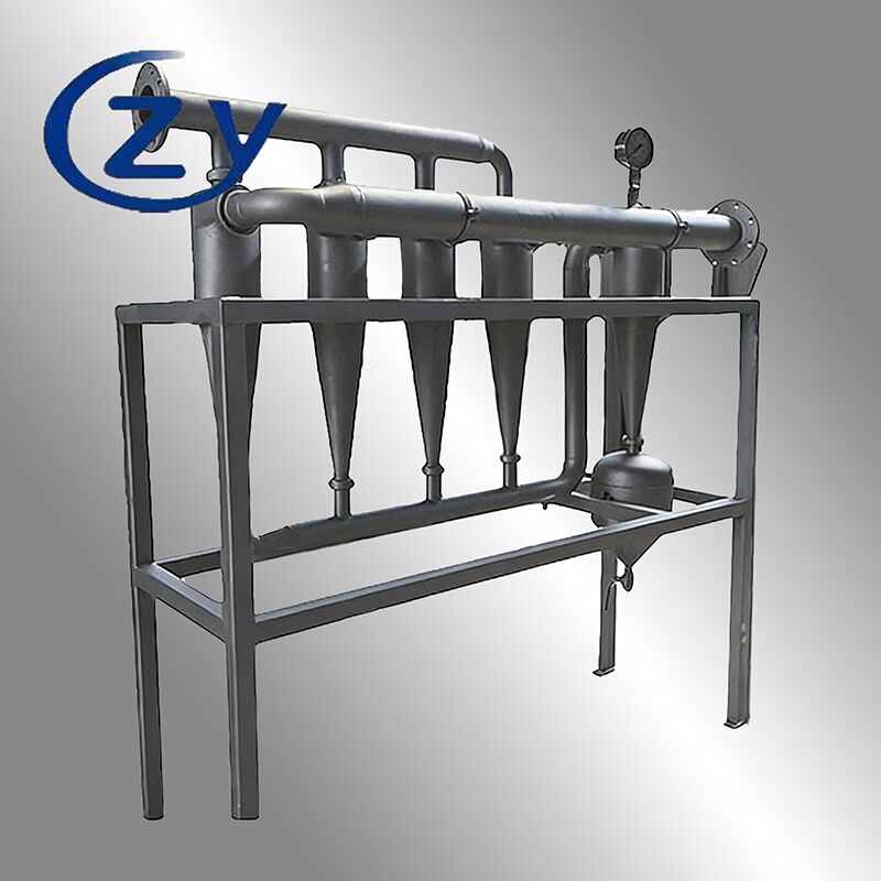 Équipement de séparation de l'amidon de manioc Desander cyclonique centrifuge Spécial pour la purification des boues d'amidon de tubercules