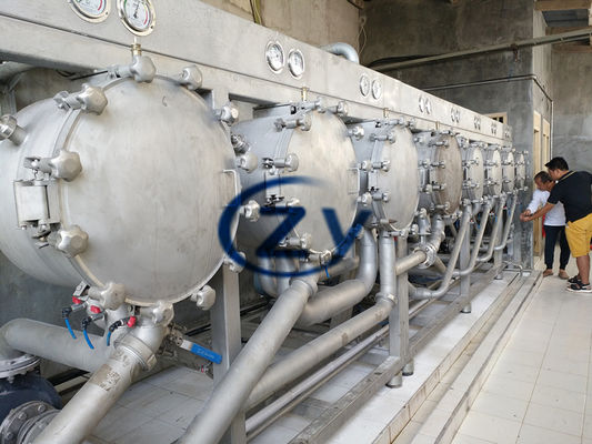machine MC550 de séparateur d'hydrocyclone de récupération d'amidon de manioc 45kw