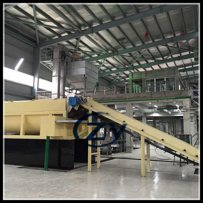 Palette de lavage rotatoire 50t de machines de manioc frais/acier au carbone de H