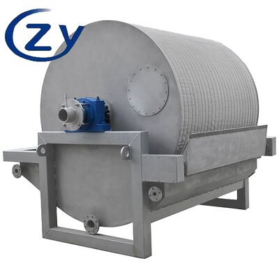 Filtre à vide rotatif à tambour à base de pommes de terre pour la déshydratation de l'amidon avec moteur d'entraînement intégré pour les usines de fabrication d'amidon de pommes de terre