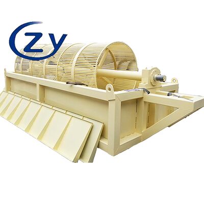 Peelers rotatifs de qualité alimentaire pour travaux lourds Corps en acier inoxydable Peeling de tubercules de manioc et de pommes de terre