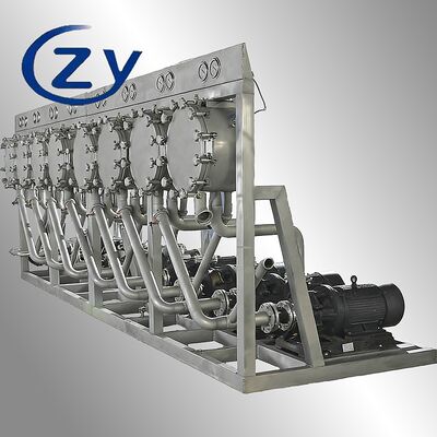 Équipement modulaire de séparation par hydrocyclone d'amidon adapté à des lignes de matières premières multiples de manioc/pomme de terre/amidon de pomme de terre douce