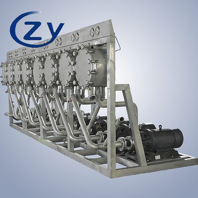 Multicyclone en acier inoxydable à haute efficacité pour la purification personnalisée de la boue d'amidon