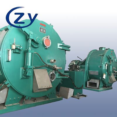 Centrifugeuse à grattoir entièrement automatique en acier inoxydable à grande vitesse pour la séparation solide-liquide et le déshydratation des amas d'amidon