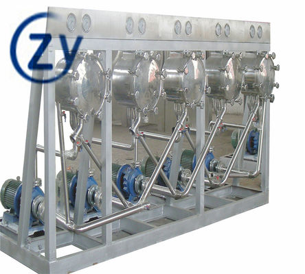 Amidon de manioc multi de Cylone faisant à machines le raffinage d'acier inoxydable