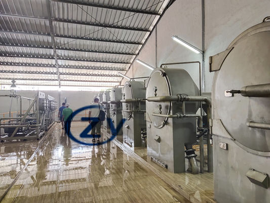 La machine blanche argentée d'amidon de tapioca/l'asséchage tamise fonctionnel multi
