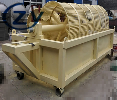 Machine d'épluchage rotatoire de tambour pour le tapioca de manioc par taille multi de moteur de Seimens