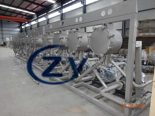 Machine de développement d'amidon de manioc de MC445 18kw 12t/H