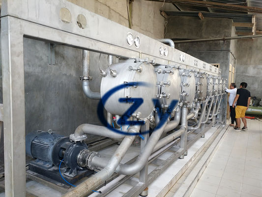 Amidon de manioc de dégraissage de 37kw 15t/H solides solubles faisant la machine