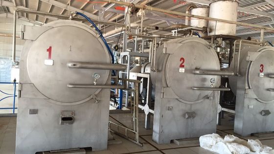 Machine d'amidon de la patate douce 20t/H d'acier inoxydable avec le panier de 1000mm