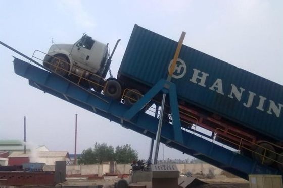 Rampe de déchargement mobile de chargement de lèvre de la plate-forme 400mm de camion hydraulique