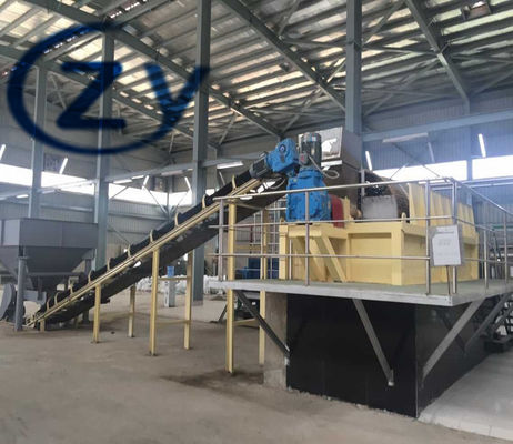 Manioc de l'eau épluchant à tambour rotatoire végétal de la machine à laver 18.5kw