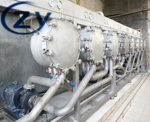 Contrôle multi de raffinage d'inverseur de cyclone de machines de l'amidon MC600