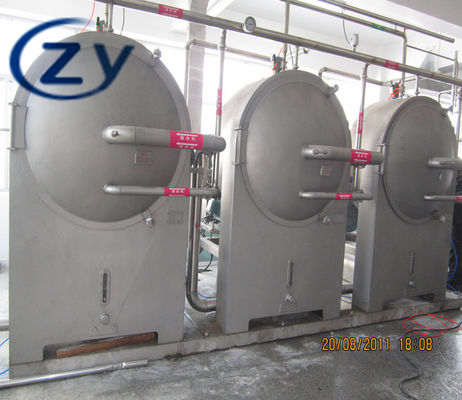 la machine d'amidon du tapioca 15kw continuent de tamiser la machine d'extraction d'amidon