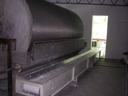 Machine de asséchage du vide SS304 de patate douce d'amidon de machine d'amidon rotatoire de filtre